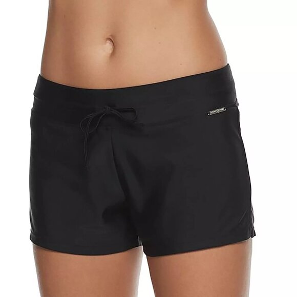 Women's ZeroXposur Action Shorts UPF 30+ Swim Sports Quick Dry Black Active XXL - Picture 2 of 10